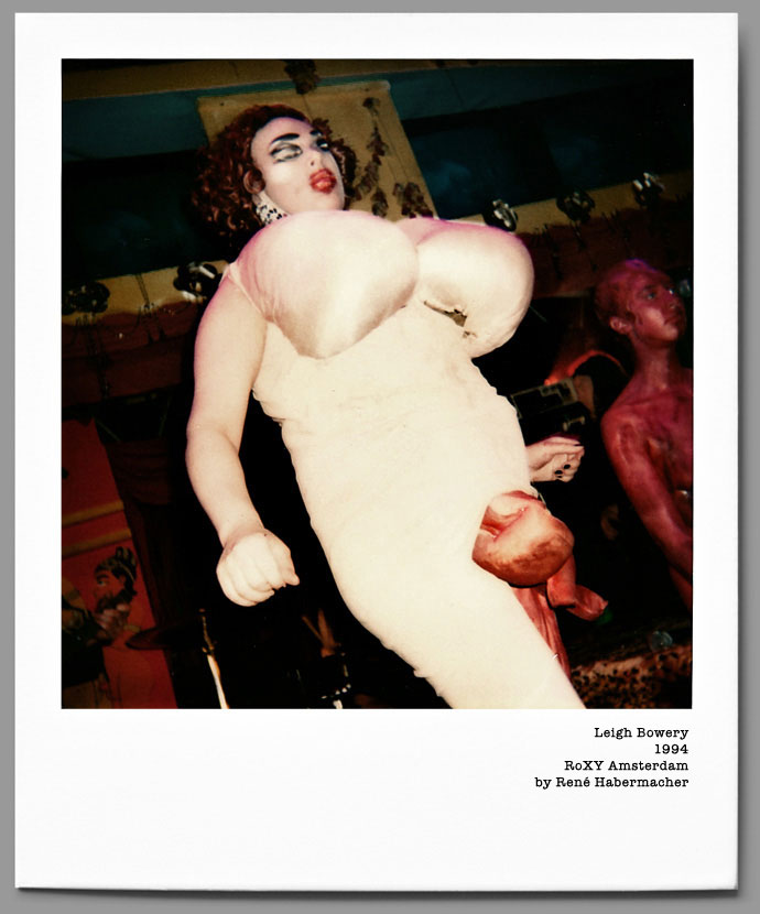 Leigh Bowery by René Habermacher